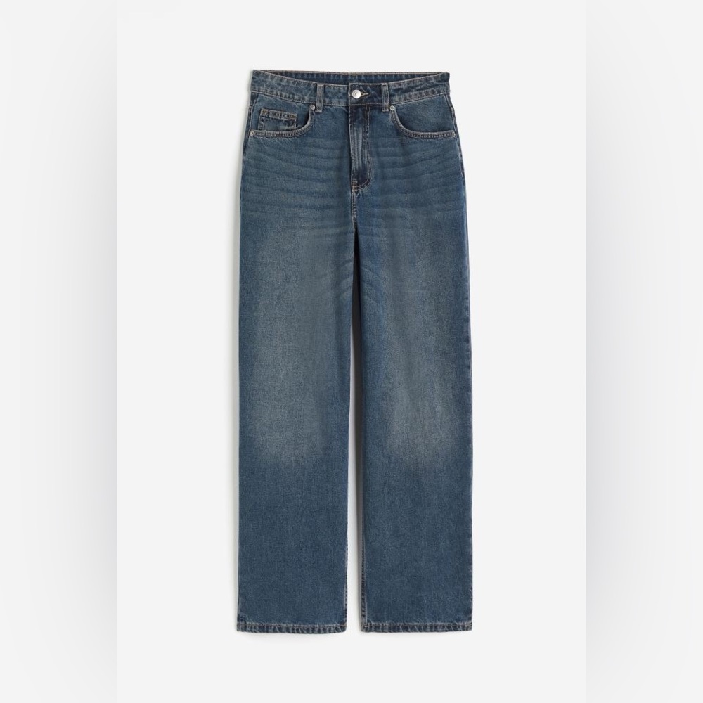 90s Baggy High Jeans